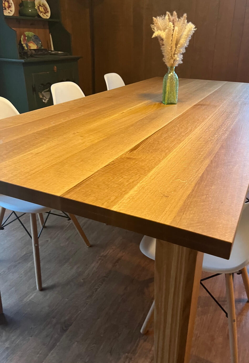 Quarter Sawn White Oak Dining Table