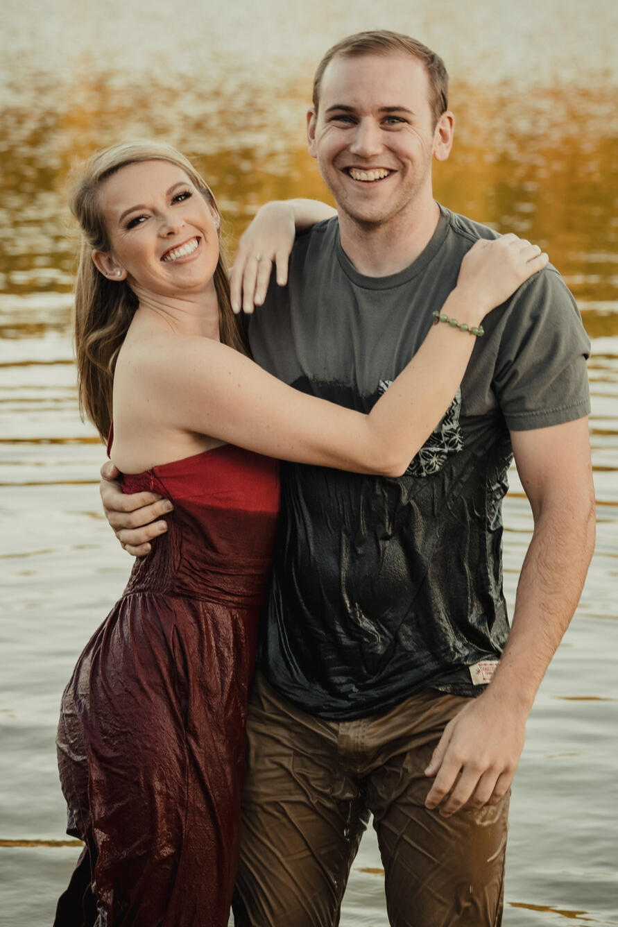 Picture of Clay and his wife Alicia